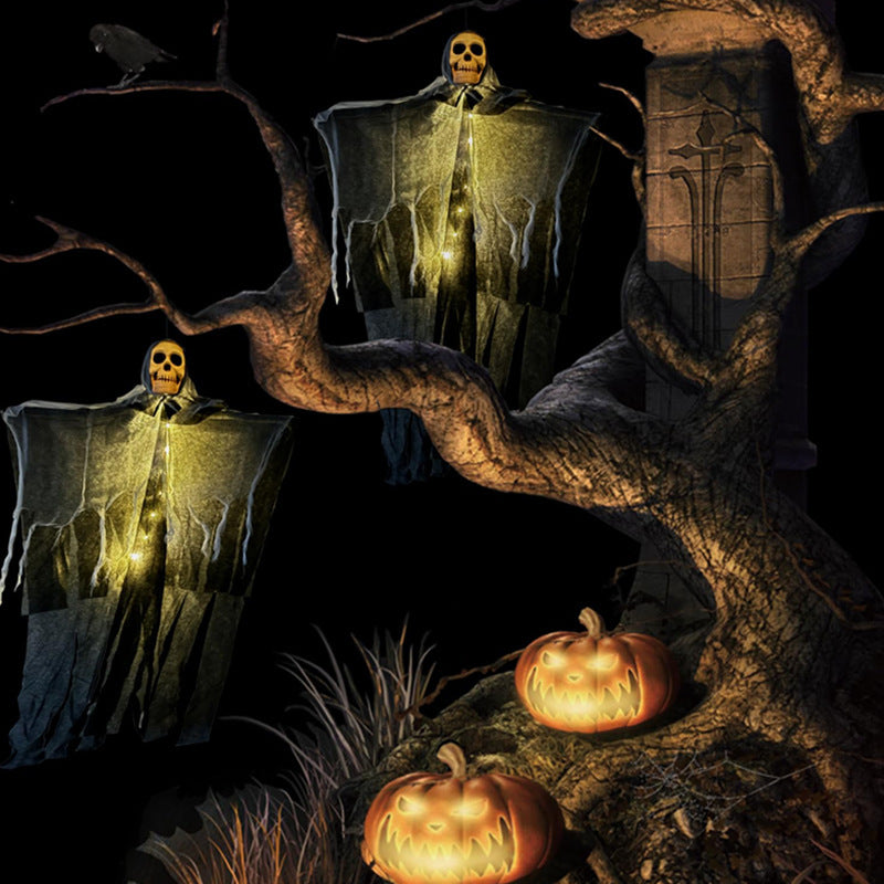 Halloween Decorations Horror Hanging Ghost Skull Skeleton Prop Perfect For Home Outdoor Yard Party Supplies Festival Decorations Ease Works