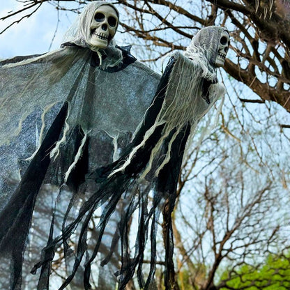 Halloween Decorations Horror Hanging Ghost Skull Skeleton Prop Perfect For Home Outdoor Yard Party Supplies Festival Decorations Ease Works