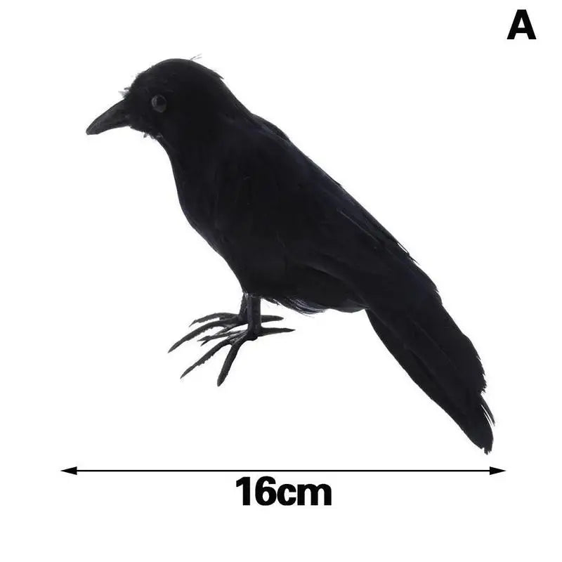 Halloween Decoracion Simulation Black Crow Raven Bird Repellent Pest Control Pigeon Repellent Event Party Bar Decoration Ease Works
