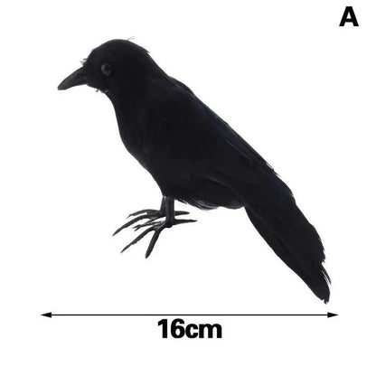 Halloween Decoracion Simulation Black Crow Raven Bird Repellent Pest Control Pigeon Repellent Event Party Bar Decoration Ease Works