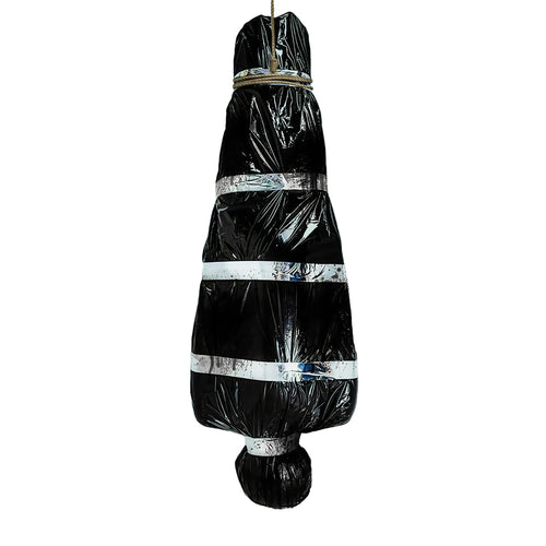 150cm/5ft Hanging Corpse Dead Victim Props, Scary Haunted Creepy House Halloween Decorations, Outdoor Halloween Yard Decorations Ease Works