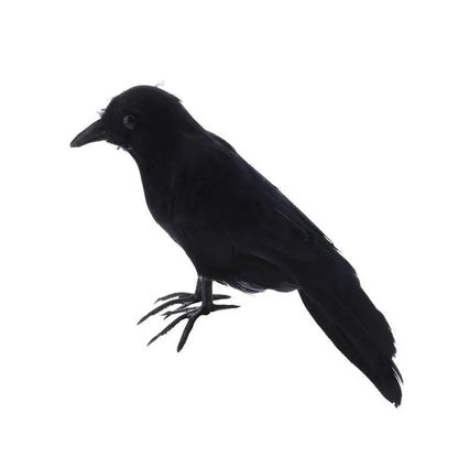 Halloween Decoracion Simulation Black Crow Raven Bird Repellent Pest Control Pigeon Repellent Event Party Bar Decoration Ease Works