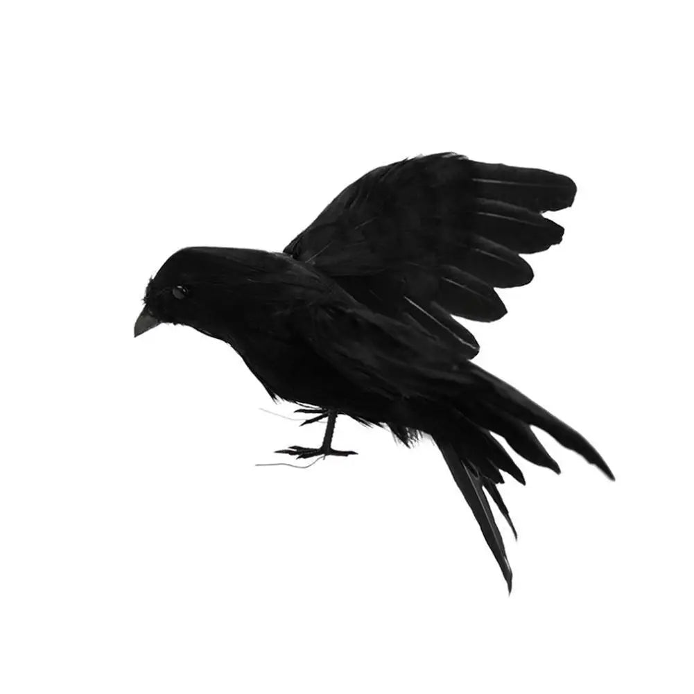 Halloween Decoracion Simulation Black Crow Raven Bird Repellent Pest Control Pigeon Repellent Event Party Bar Decoration Ease Works