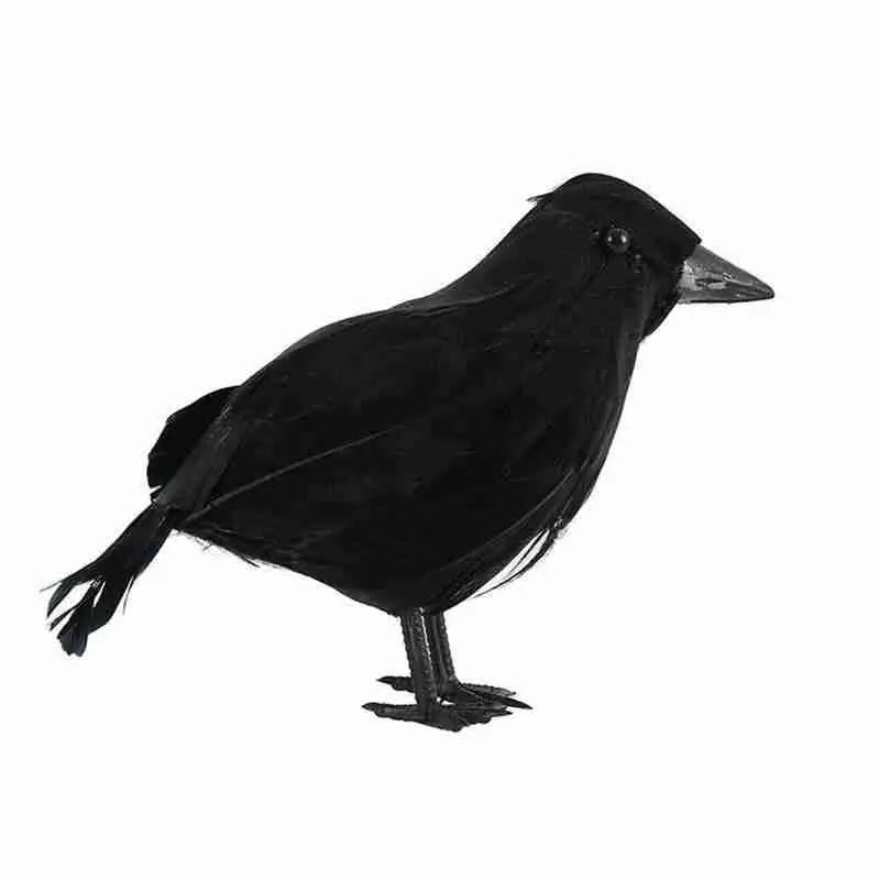 Halloween Decoracion Simulation Black Crow Raven Bird Repellent Pest Control Pigeon Repellent Event Party Bar Decoration Ease Works