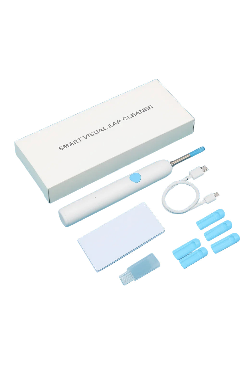 Smart Visual Ear Sticks Otoscope Endoscope Wax Removal Tool Earpick Mini Camera Health Care Ear Cleaner Ease Works