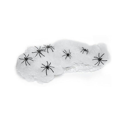 Halloween Decoration Cotton Spider Web Atmosphere Layout Props Ease Works